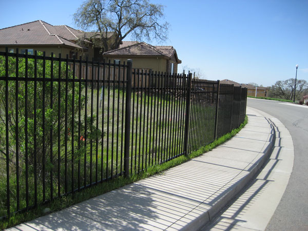 Wrought Iron Yard Fence San Diego 