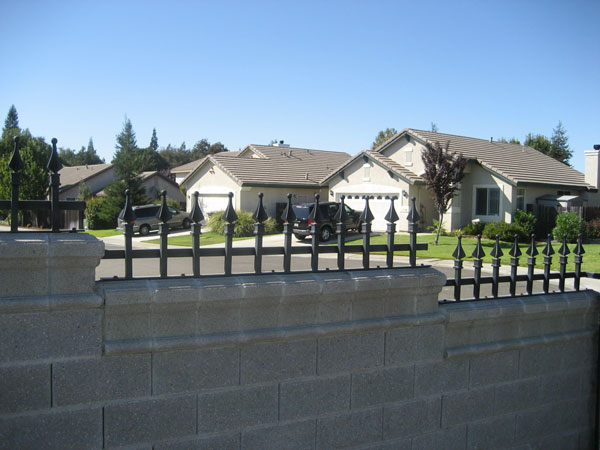 Wrought Iron Security Fence San Diego 