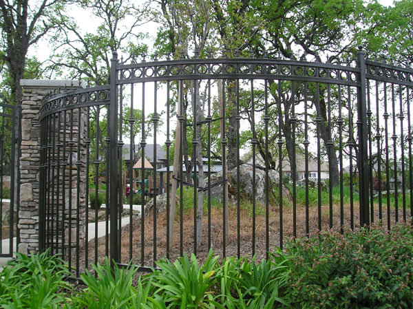 Ornamental Wrought Iron Fence
